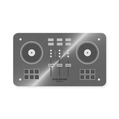 Metal Faux Pro-DJ Controller