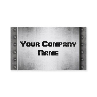 Metal Look With Rivets Border