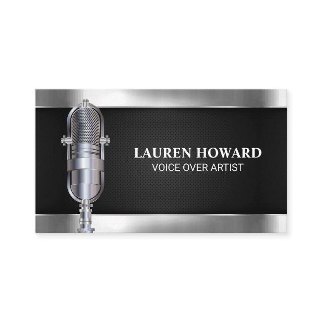 Metal Microphone | Black Mesh