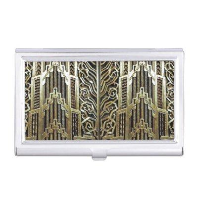 Metallic art nouveau design, vintage,elegant,chic,  case