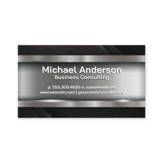 Metallic Brushed | Black Trim Panels