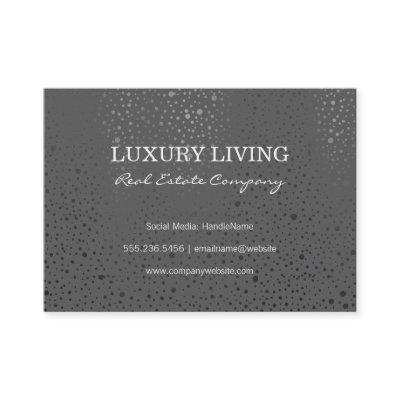 Metallic Dots Pattern Gray