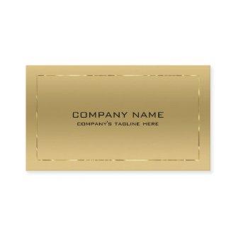 Metallic Gold Background Shiny Border