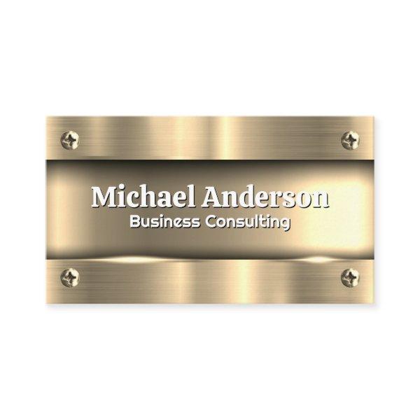 Metallic Gold | Metal Screws