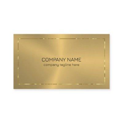Metallic gold texture shine gold border