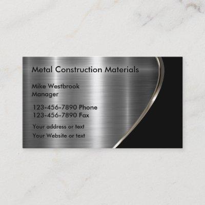 Metallic Look Construction