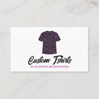 Metallic Pink T Shirt Print Clothing Apparel