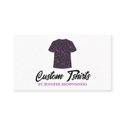 Metallic Pink T Shirt Print Clothing Apparel