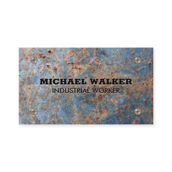 Metallic Rusted Background | Industrial Screws