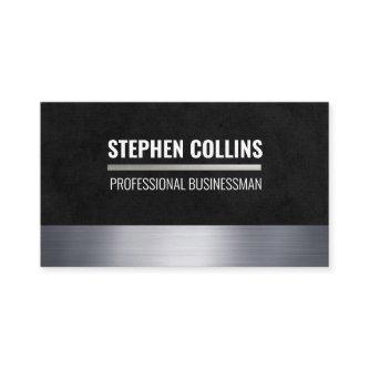 Metallic Trim | Black Texture