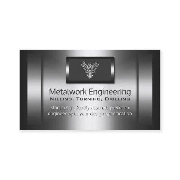 Metalwork Engineer - faux metal, silver eagle