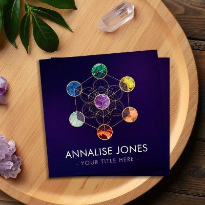 Metatron's Cube Chakras Sacred Geometry  Square