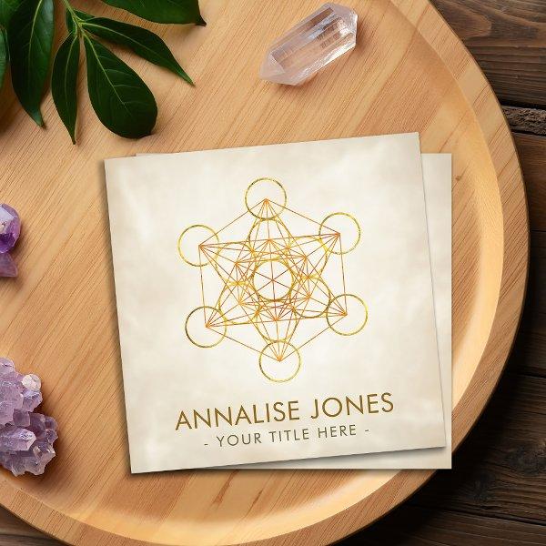 Metatron's Cube Sacred Geometry Ornament Square