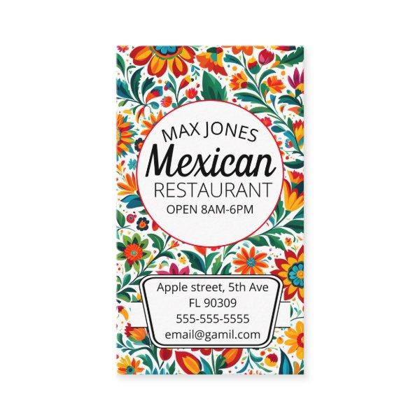 Mexican food fruit deli market fold craft business