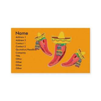 Mexican Restaurant Business Profile Card