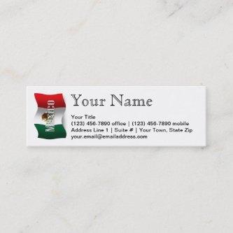 Mexico Waving Flag Mini
