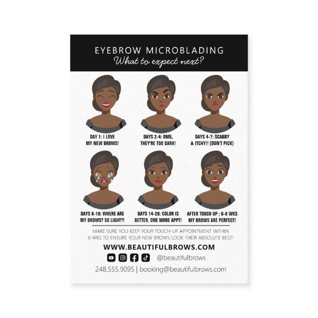 Microblading Aftercare Instructions & Appointment