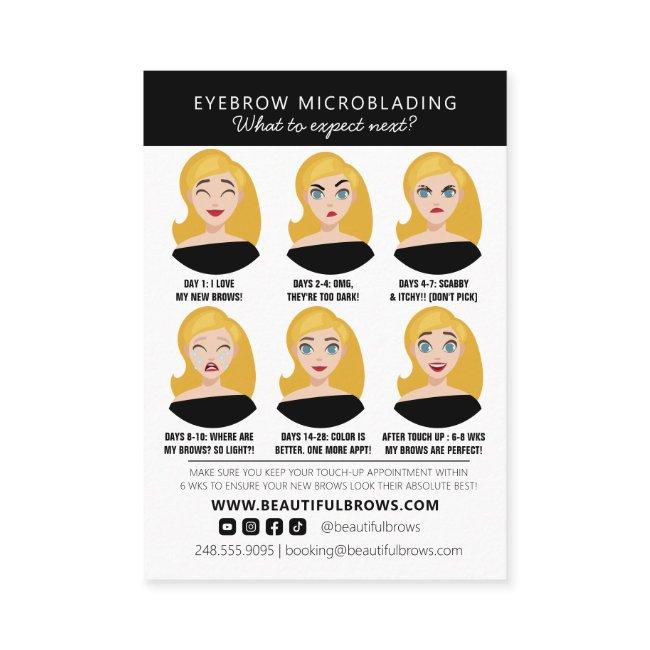 Microblading Aftercare Instructions & Appointment