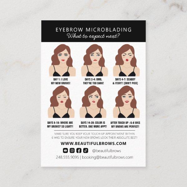 Microblading Aftercare Instructions & Appointment