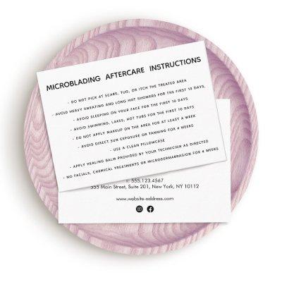 Microblading Aftercare Instructions