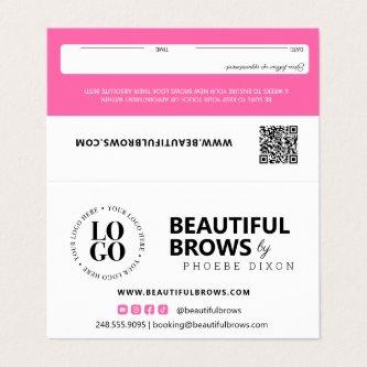 Microblading Brow Aftercare Appointment Reminder B