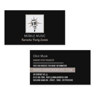 Microphone Design, Karaoke Event Organizer