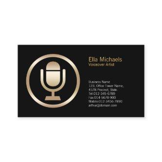 Microphone Icon Voiceover Artist