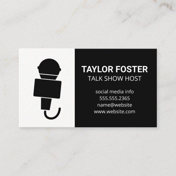 Microphone Singer | Talk Show Host