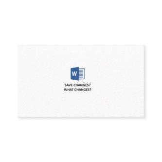Microsoft Word Work