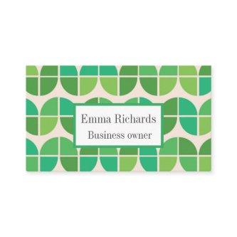 Mid Century Modern  Pattern green custom