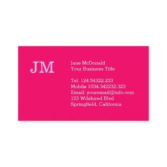 Mid Modern Century Pink Minimalist