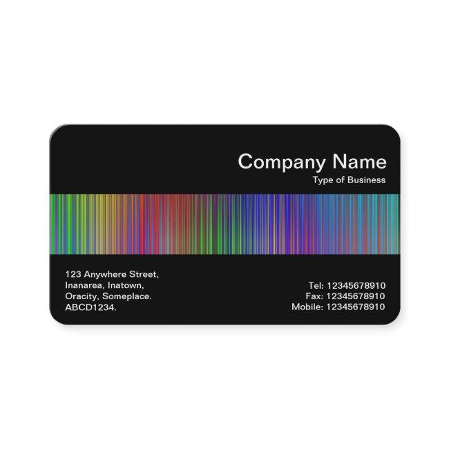 Middle Band (Black) - Spectrum Curtain
