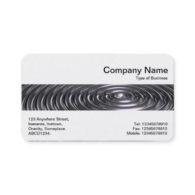 Middle Band - Concentric Rings - Chrome