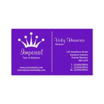 Middle Rule (Crown) - Purple 6600CC (Gold)