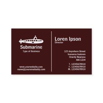 Middle Rule - Submarine - Dark Brown