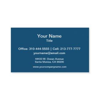 Midnight Indigo Solid Color