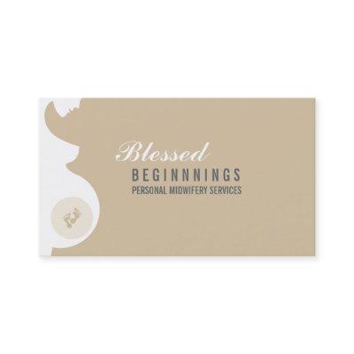 MIDWIFE  :: pregnant belly baby feet