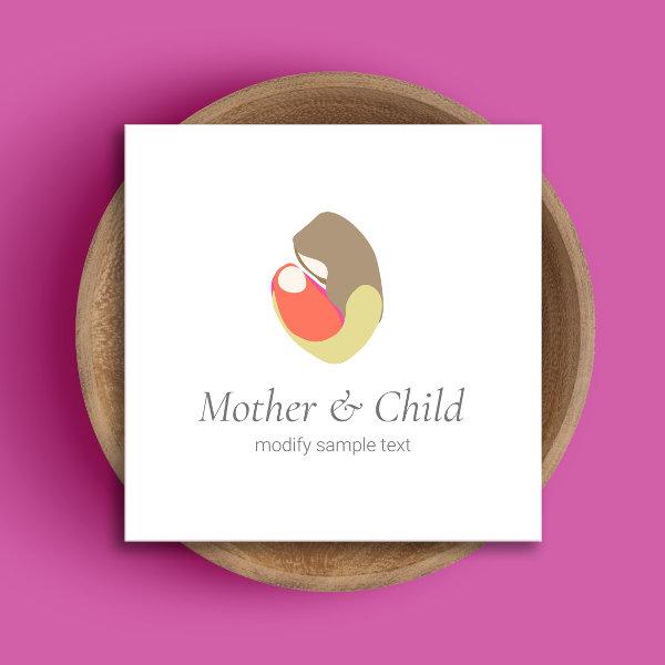 Midwife Doula  Birth Couch Mother and Child Square