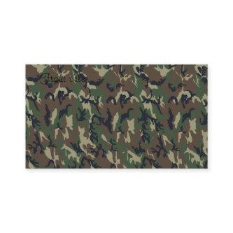 Military Forest Camouflage Background