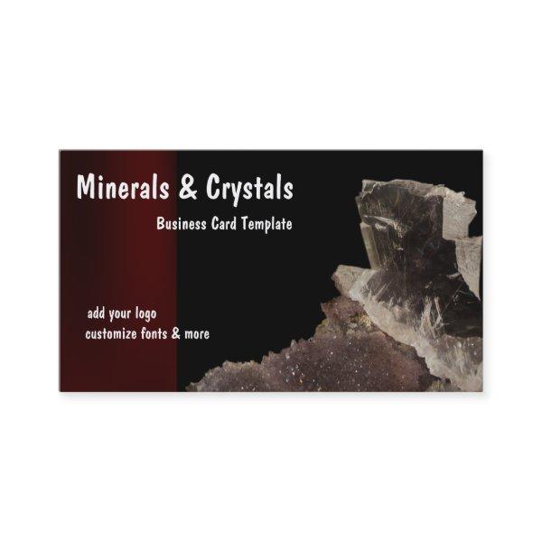Minerals and Quartz Crystals