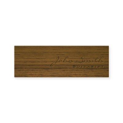 Mini Dark Wood Guitarist