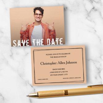 MINI Size 3.5" X 2.5" Photo Graduate Invitations