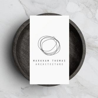 Minimal and Modern Designer Scribble Logo