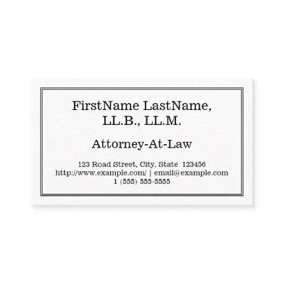 Minimal Attorney-At-Law