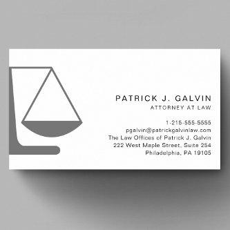 Minimal Attorney Legal Professional