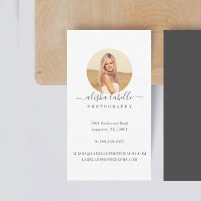 Minimal Circle Photo Frame