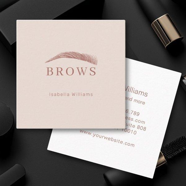 Minimal elegant eyebrow