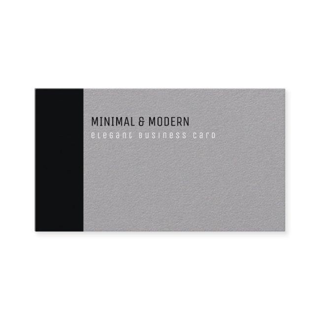 minimal & modern elegant black/gray