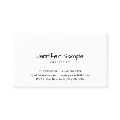 Minimal Modern Elegant Template Hand Script Text