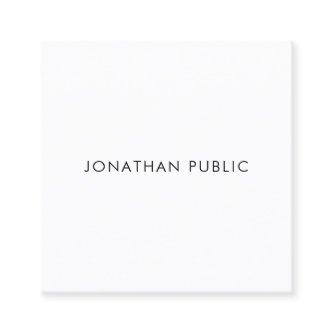 Minimal Modern Luxury Simple Template Professional Square